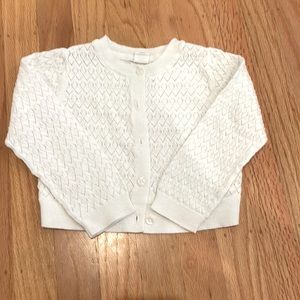 Baby Gap pointelle cardigan